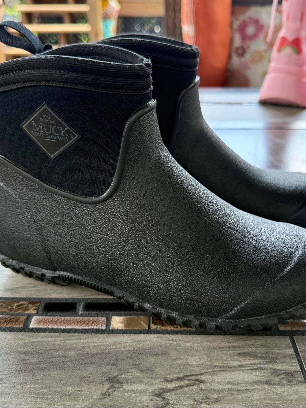 Women’s The Original Muck Boot Company Low Ankle Rain Boots - Black